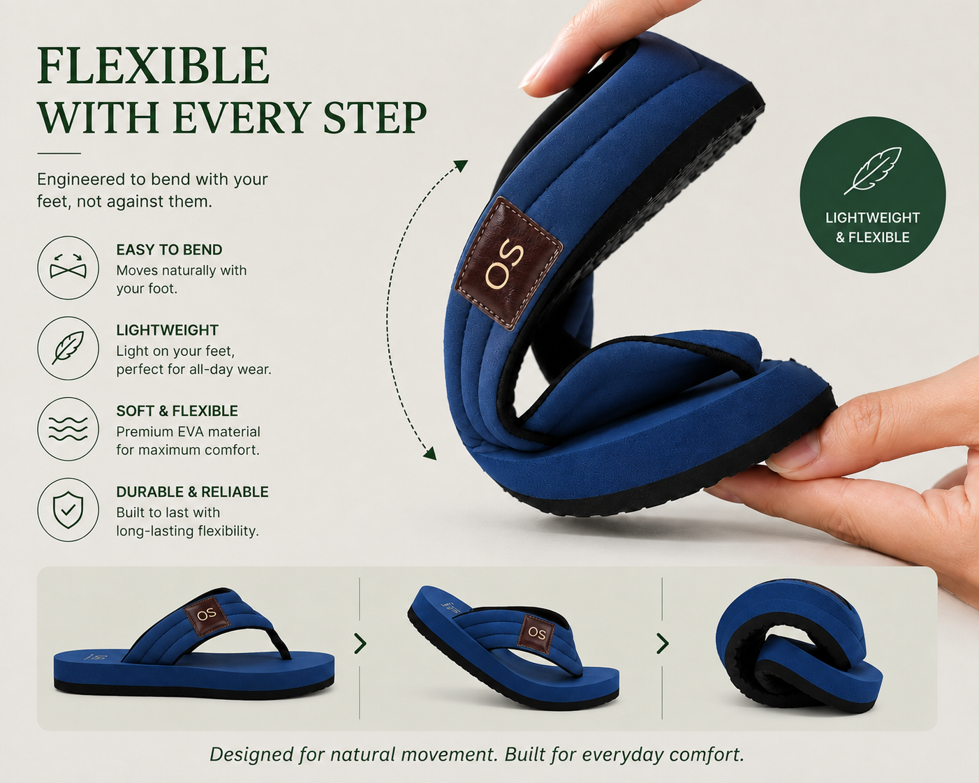 Comfort That Moves With You. Blue Ladies