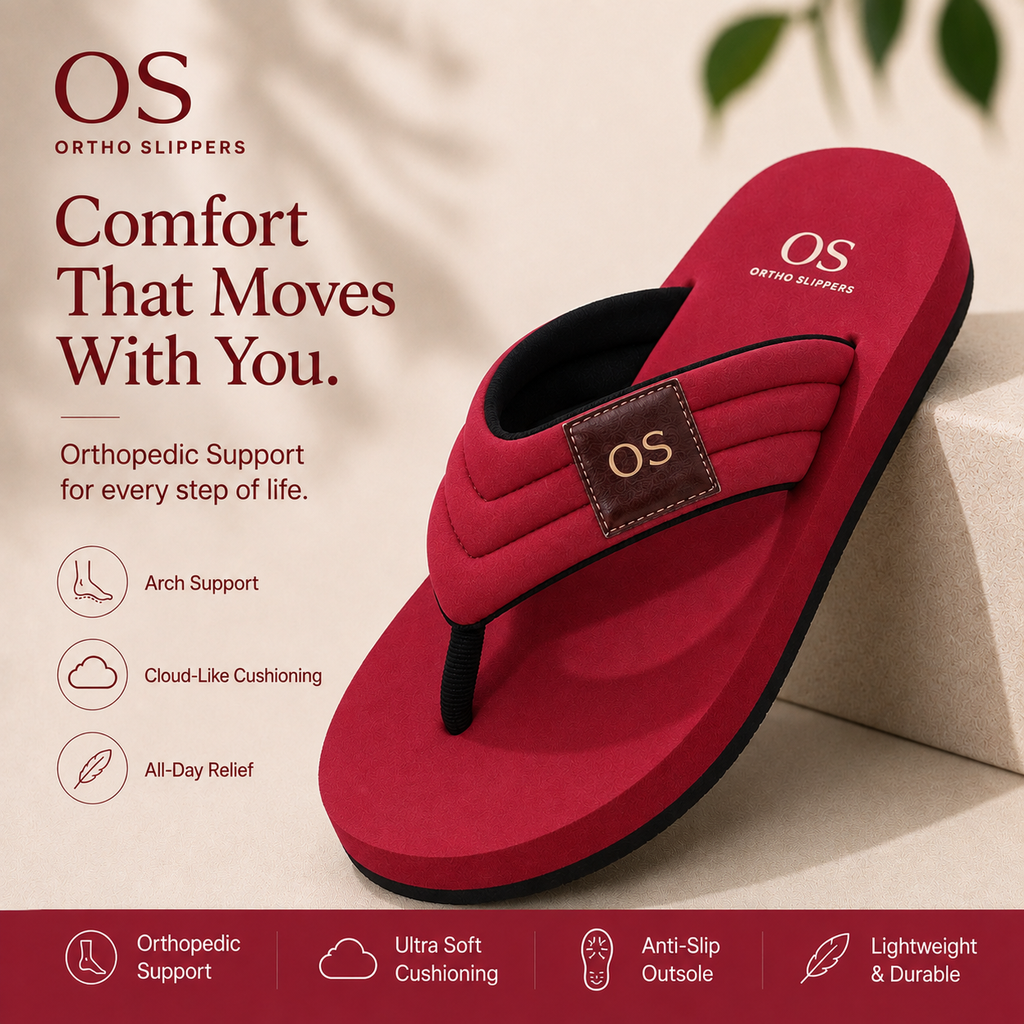 Comfort That Moves With You. Red