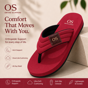 Comfort That Moves With You. Red